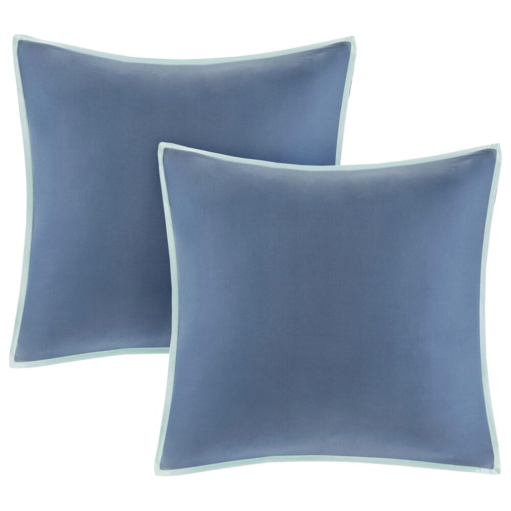 Hampton Park Isla 8-Piece Queen Reversible Comforter Set in Blue, , large