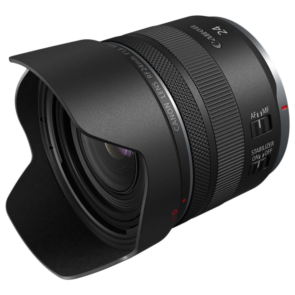 Canon RF 24mm F1.8 Macro IS STM Lens in Black, , large