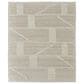Feizy Ashby 7"10" x 9"10" Beige and Ivory Area Rug, , large