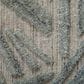 Feizy Elias 8" x 10" Green and Gray Area Rug, , large
