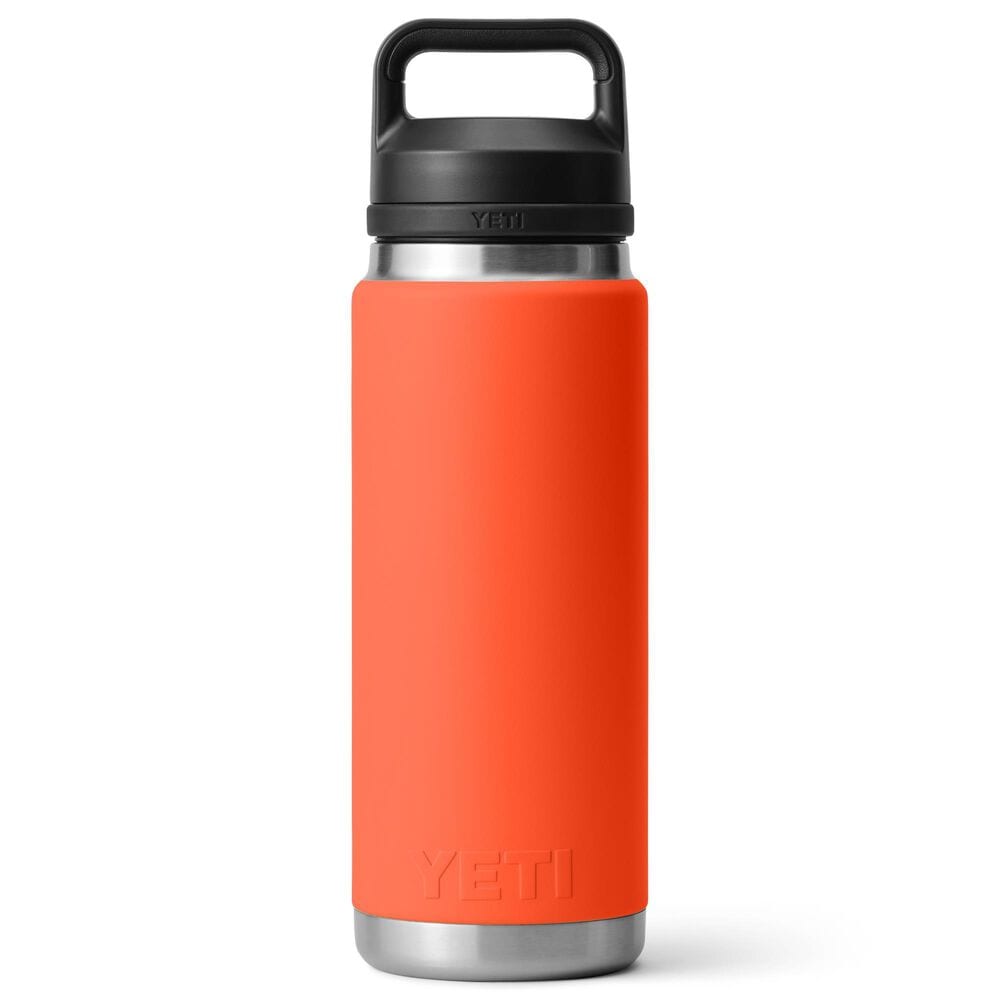 YETI Rambler 26 Oz Water Bottle with Chug Cap in Papaya, , large