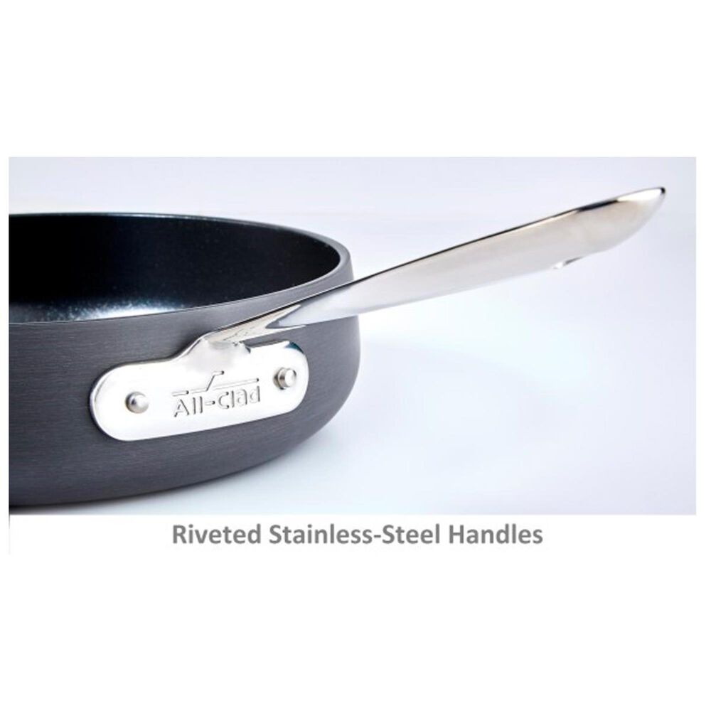 All-Clad 10-Piece Nonstick Set in Medium Gray, , large