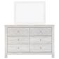 Ashley Paxberry Dresser in Whitewash, , large