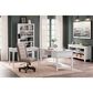 Ashley Kanwyn Credenza Desk in Distressed Whitewash, , large