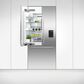 Fisher & Paykel 36" Integrated French Door Panel I&W with 84" High in Stainless Steel, , large