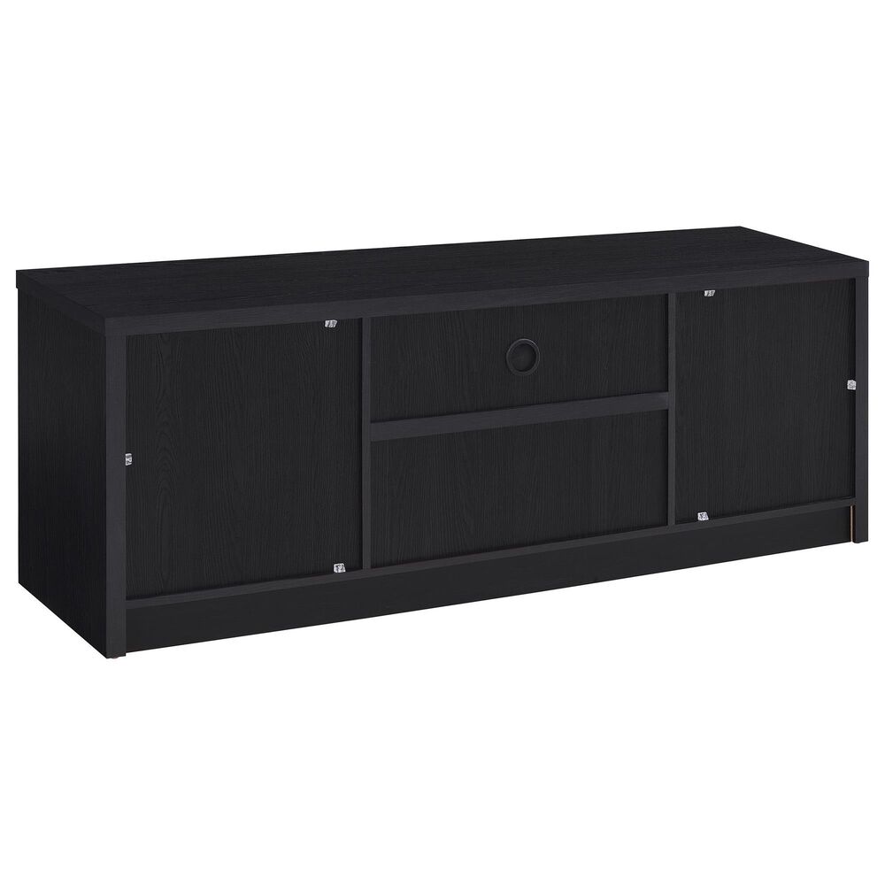 Coaster Winfield 60" TV Stand in Black, , large