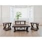 Ashley Maylee Sofa Table in Dark Brown, , large