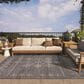 Dalyn Rug Company Sedona SN3 6" x 9" Charcoal Indoor/Outdoor Area Rug, , large