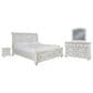 Ashley Robbinsdale 4-Piece Queen Storage Bedroom Set in Antique White, , large