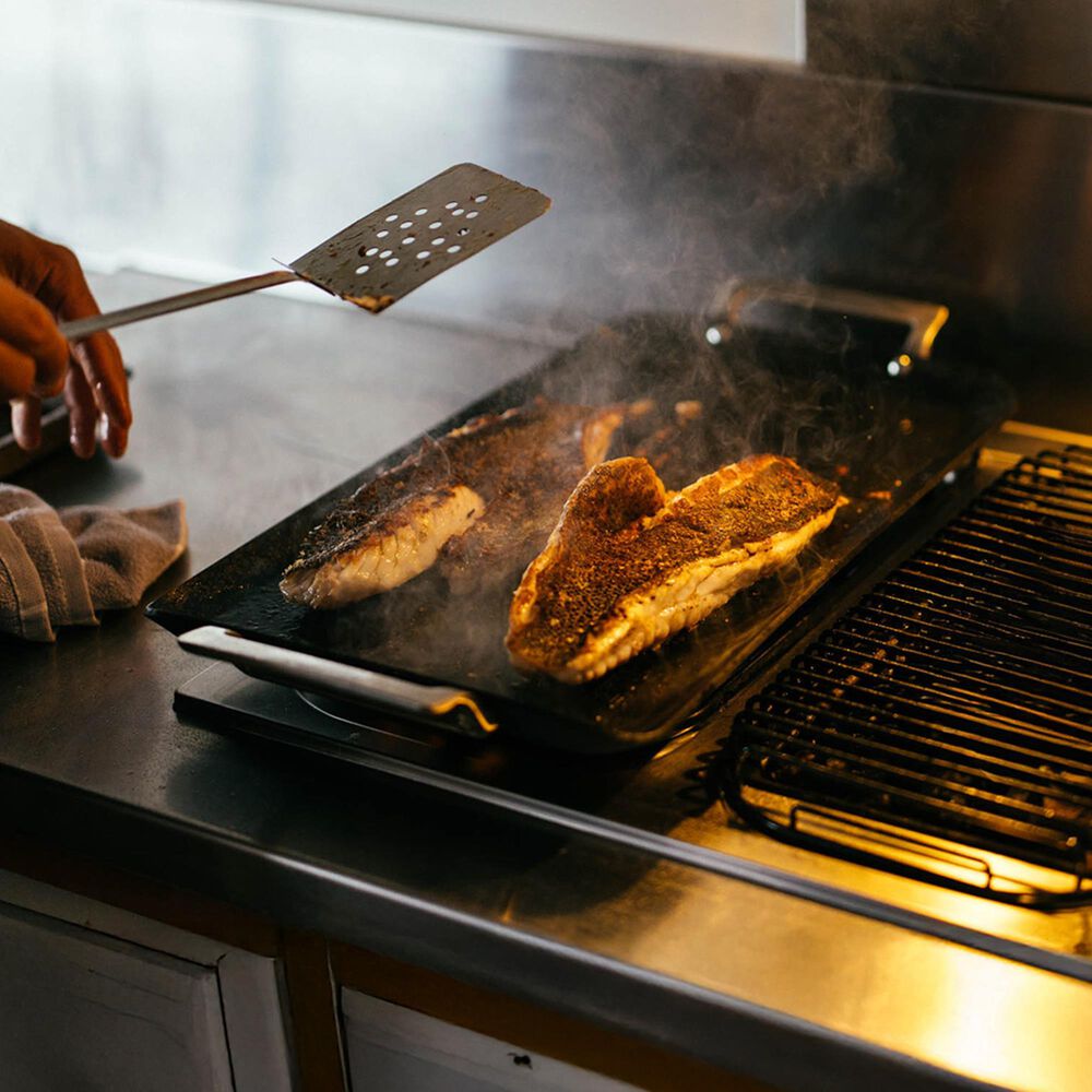 YETI Carbon Steel Double Burner Griddle in Gray, , large