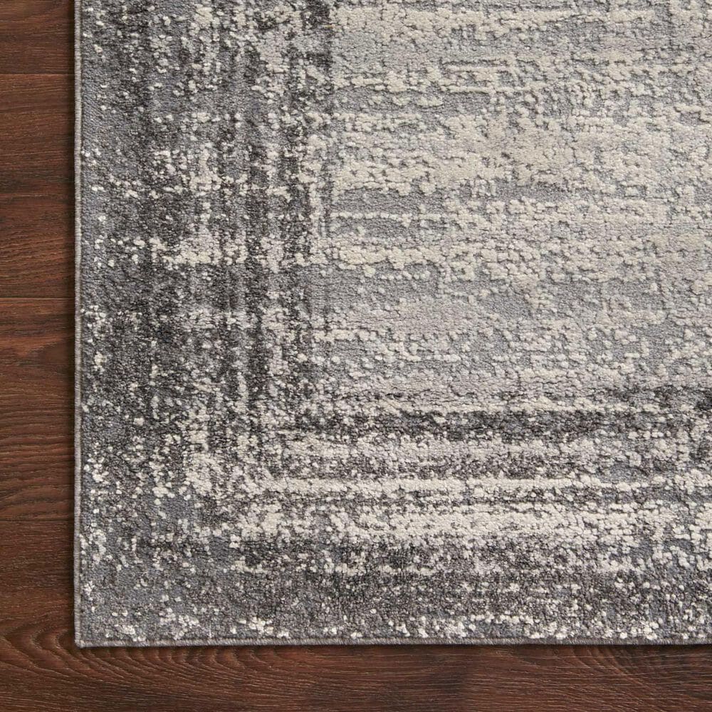 Loloi II Austen AUS-02 5&#39;3&quot; x 7&#39;7&quot; Pebble and Charcoal Area Rug, , large