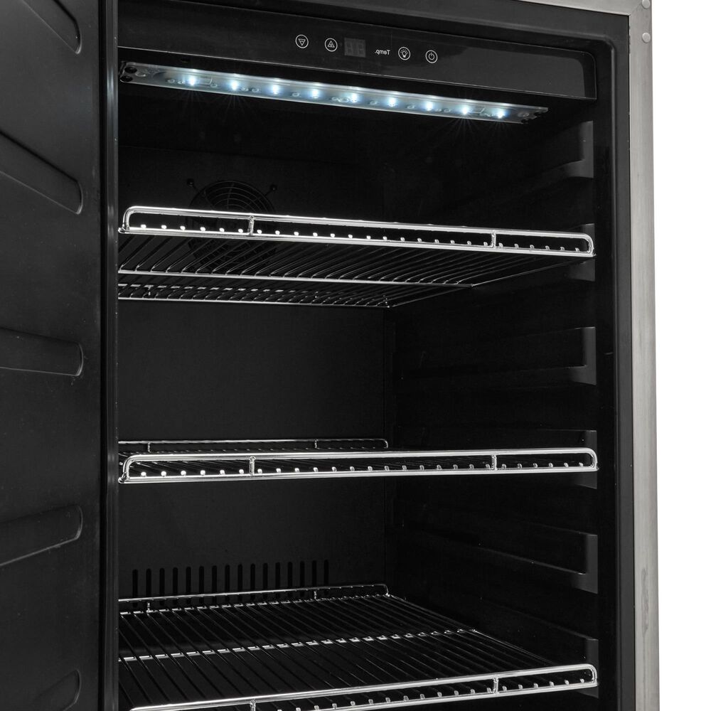 Coyote Outdoor 4.1 Cu. Ft. Outdoor Built-In Compact Refrigerator with Left Hinge in Stainless Steel, , large