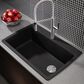 Blanco Diamond 34" Super Single Dual Mount Kitchen Sink in Anthracite, , large
