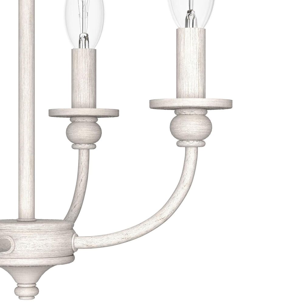 Hunter Southcrest 4-Light Semi-Flush Mount in Distressed White, , large