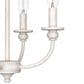 Hunter Southcrest 4-Light Semi-Flush Mount in Distressed White, , large
