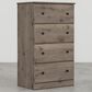 Lemoore Essentials 26" 4-Drawer Chest in Weathered Gray Ash, , large