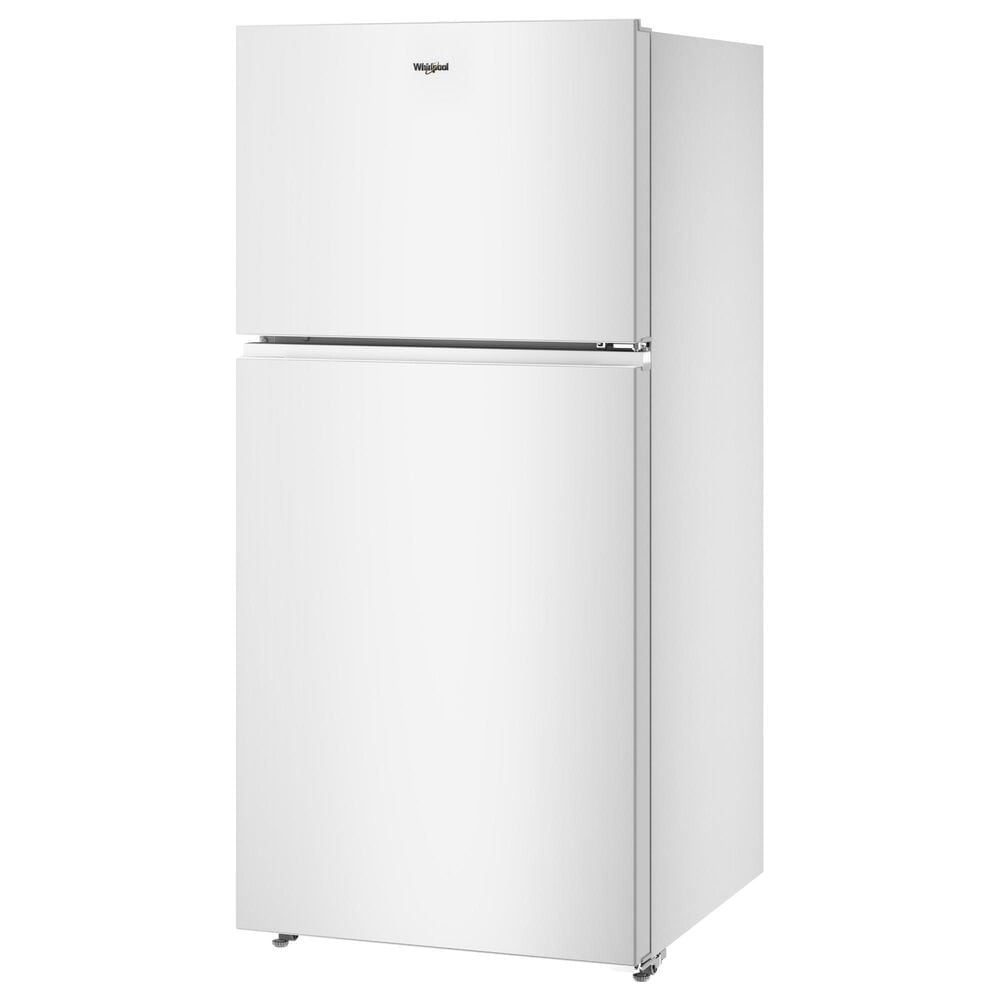 Whirlpool 19.3 Cu. Ft. Wide Top Freezer Refrigerator with Garage Ready in White, , large