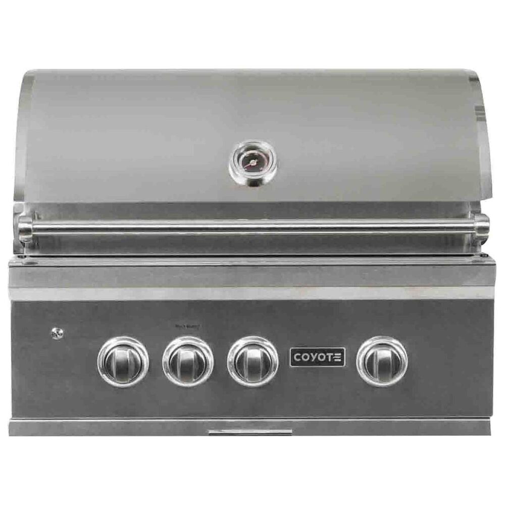 Coyote Outdoor 30&quot; Natural Gas Grill with Cart in Stainless Steel, , large