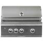 Coyote Outdoor 30" Natural Gas Grill with Cart in Stainless Steel, , large