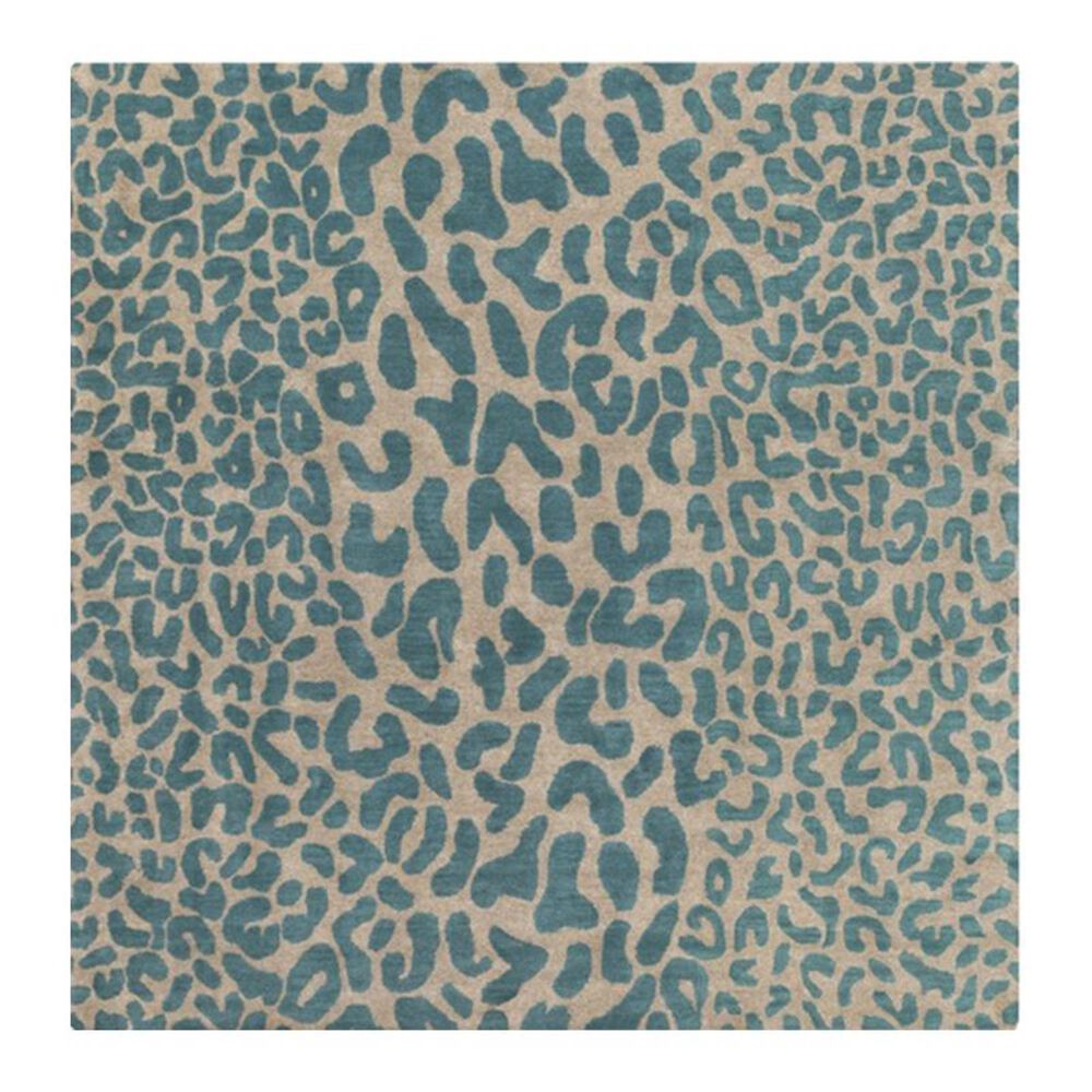 Surya Athena ATH-5120 4' Square Green and Camel Area Rug, , large