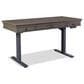 Riva Ridge Oxford 60" Lift Desk in Peppercorn and Black, , large