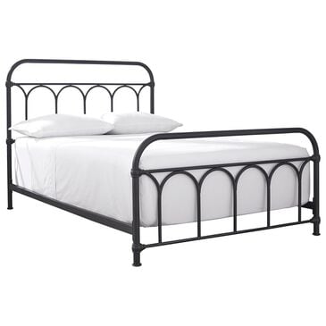 Ashley Nashburg Full Metal Slat Bed in Black, , large