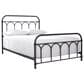 Ashley Nashburg Full Metal Slat Bed in Black, , large