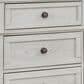 Ashley Robbinsdale 4-Piece Full Storage Bedroom Set in Antique White, , large