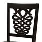 Baxton Studio Gervais Side Chair in Dark Brown (Set of 2), , large