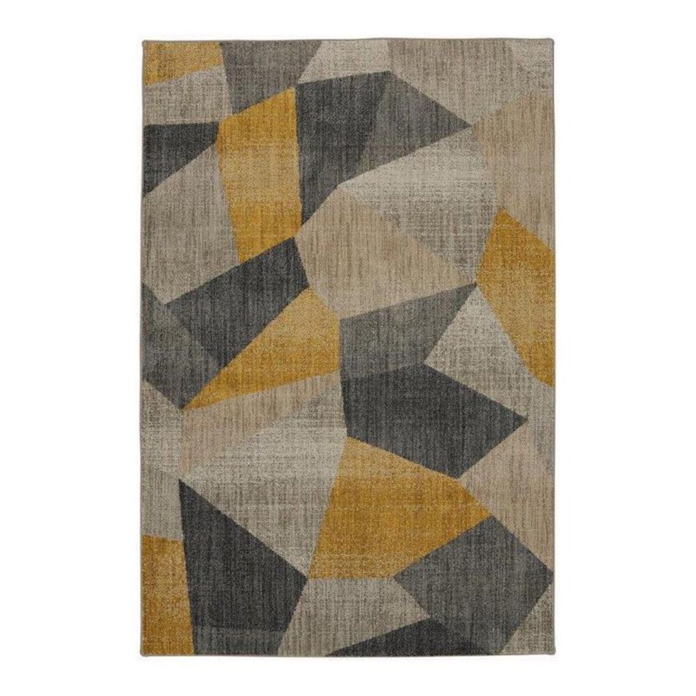 Mohawk Metropolitan Downtown 91001 8" x 11" Mustard Area Rug, , large