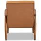 Baxton Studio Sorrento Lounge Chair in Tan, , large