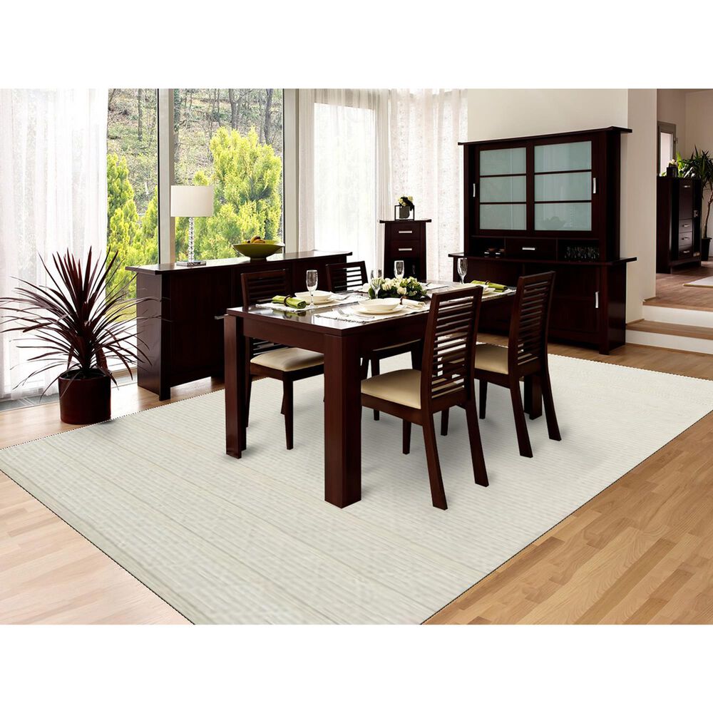 Radici USA Bellissima 6&#39; x 9&#39; Cream Area Rug, , large