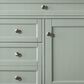 James Martin Vanities Brittany 36" Single Bathroom Vanity in Sage Green with 3 cm Victorian Silver Quartz Top and Rectangular Sink, , large