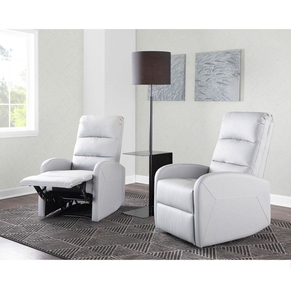 Lumisource Dormi Recliner Chair in Grey, , large