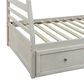 Ashley Robbinsdale Twin over Full Bunk Bed with Storage in Antique White, , large