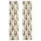 J. Queen New York Estelle 84" x 41" Window Panel Pair in Coral, Rose and Cream, , large