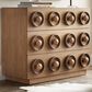 Hooker Furniture Commerce and Market Knobby 3-Drawer Accent Chest in Brown, , large