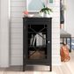 Linon Home Decor Fetti Small Cabinet in Black, , large