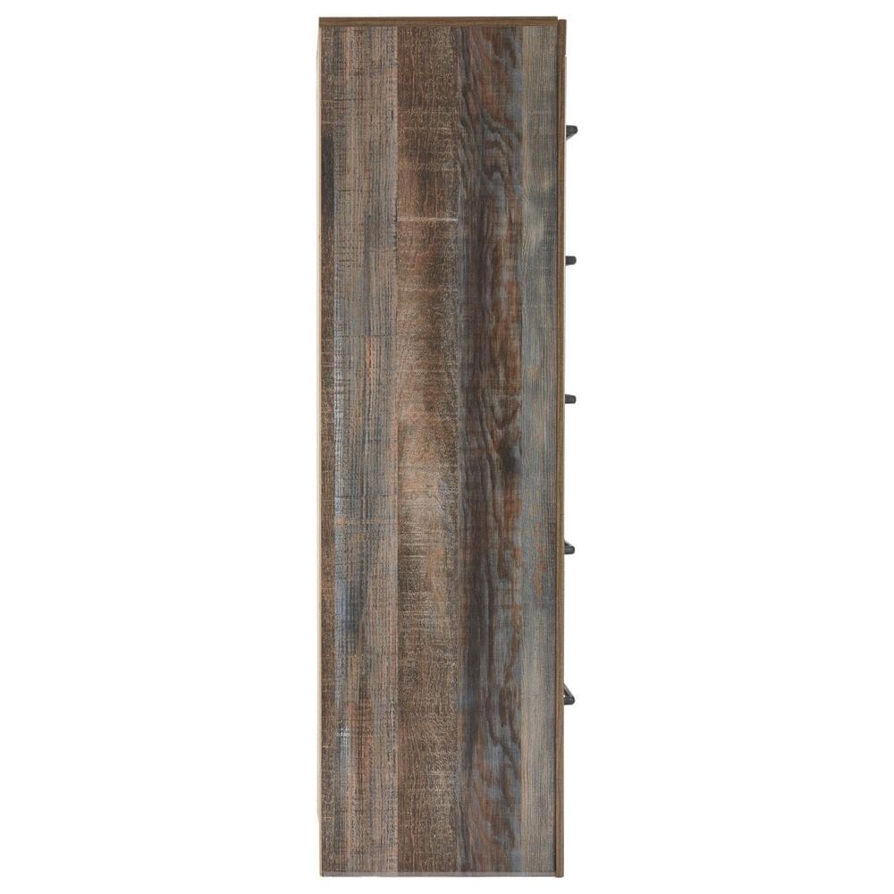 Ashley Drystan 5 Drawer Lingerie Chest in Rustic Brown, , large
