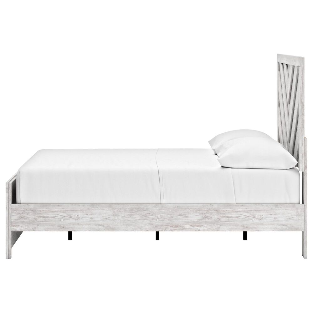 Ashley Cayboni Full Panel Bed in Whitewash, , large