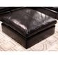 Ashley Emilia Oversized Accent Ottoman in Black, , large