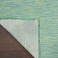 Nourison Positano 9" x 12" Blue and Green Indoor/Outdoor Area Rug, , large