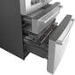Cafe 27.8 Cu. Ft. Capacity 4-Door Smart French Door Refrigerator in Stainless Steel, , large