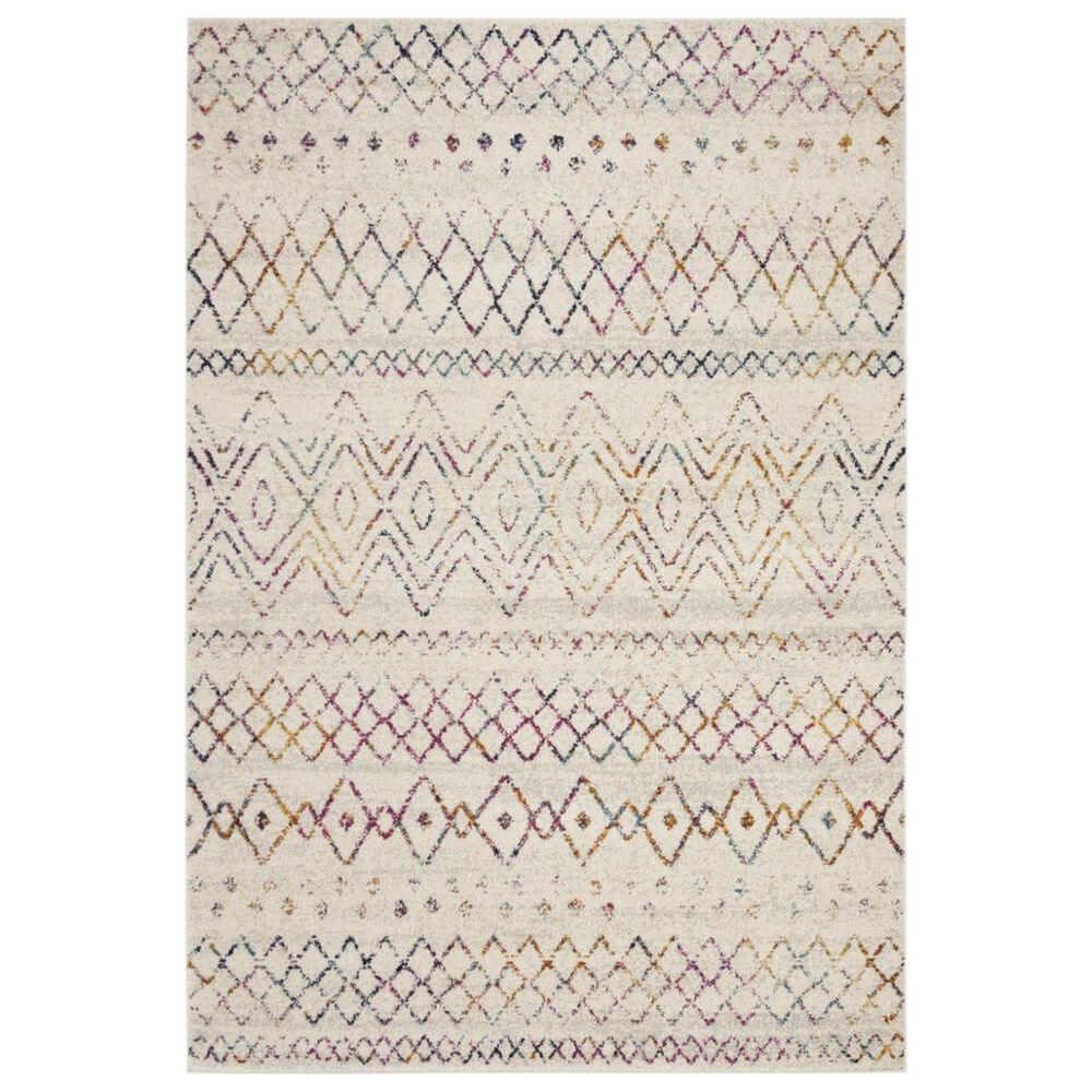 Safavieh Madison MAD798A 5"1" x 7"6" Ivory and Fuchsia Area Rug, , large