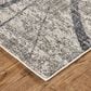 Feizy Kano 5"3" x 7"6" Charcoal and Gray Area Rug, , large