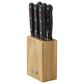 Wusthof Gourmet 7-Piece Steak Knife Block Set in Stainless Steel and Black, , large