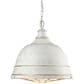 Golden Lighting Bartlett 2-Light Pendant in French White, , large