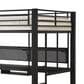 Pacific Landing Full Workstation Loft Bed in Black, , large