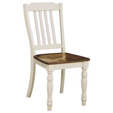 Ashley Wirloni Side Chair in Antique White and Brown, , large