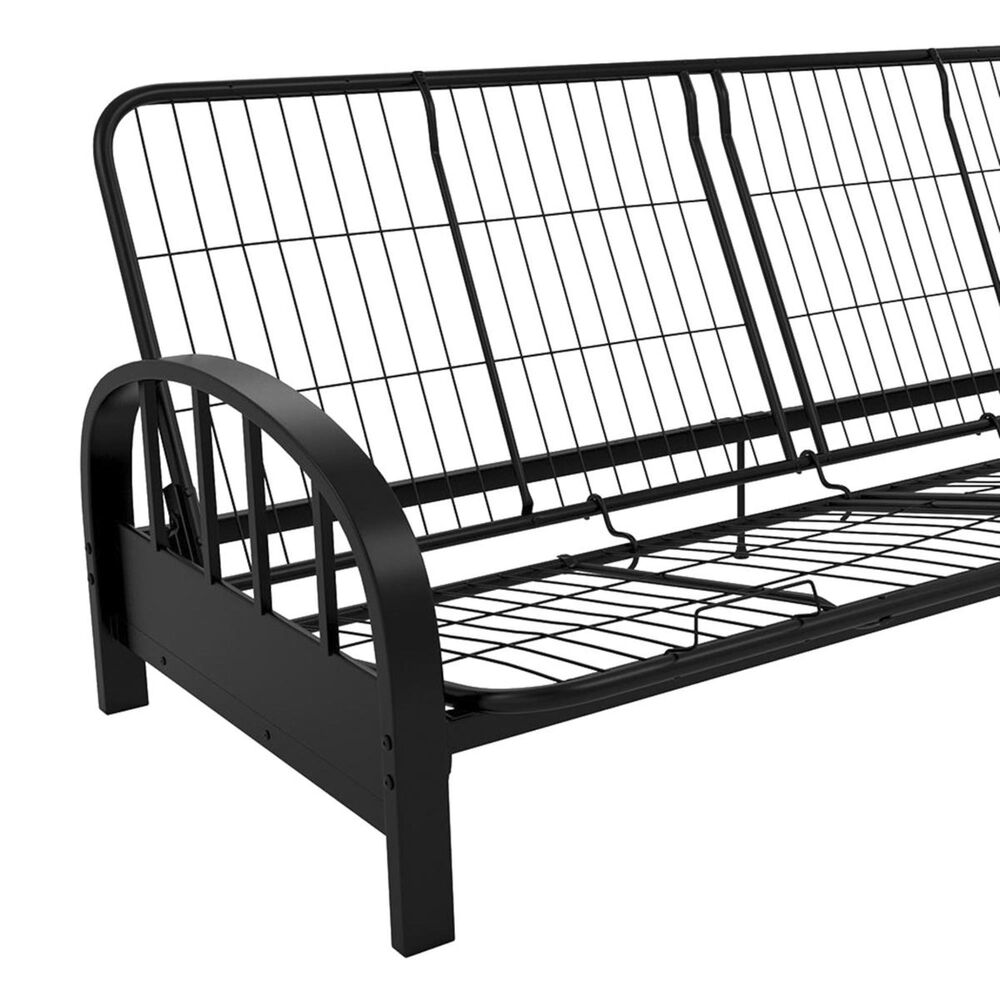 DHP Aiden Futon Frame in Black, , large